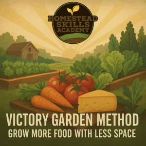 Victory Garden Method: Grow More Food with Less Space